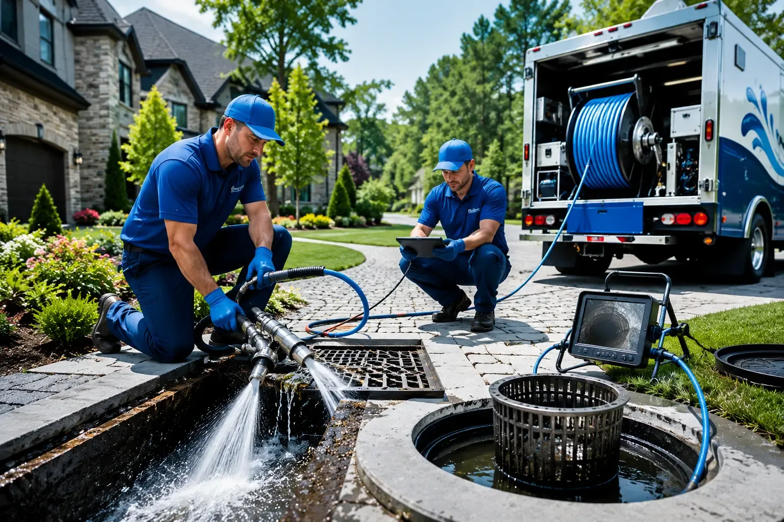 Local outdoor drain cleaning professionals in Almond, NC